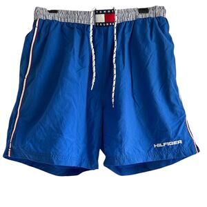 Vintage 90s Tommy Hilfiger Men’s‎ Size Large Classic Swim Trunks Shorts